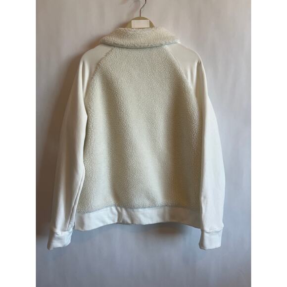 OGIO Ladies Luuma Sherpa Full-Zip Jacket Ivory Snow Color Size Large - Picture 7 of 12